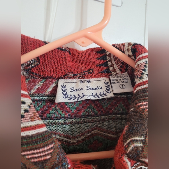 Womens Vintage Western Jacket - Picture 2 of 4